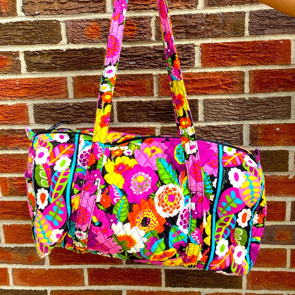 VaVa bloom small duffel bag with outside pocket